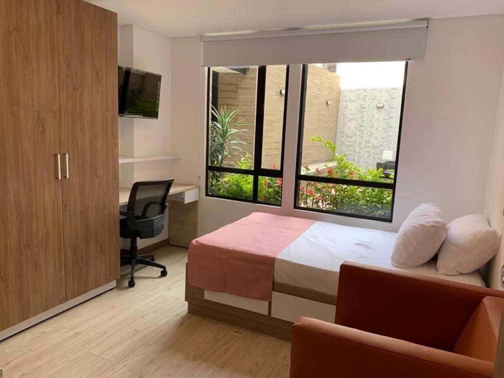 Aparta Estudios Connect Bogotá Quarto foto